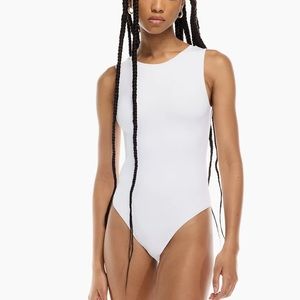Babaton by Aritzia White Bodysuit